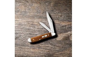 Image of Case Peanut Folding Knife, 2.88 in, Tru-Sharp Surgical Steel, Smooth Antique Bone Handle, 58201