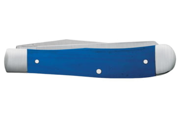 Image of Case Trapper Folding Knife, 4.13 in, Tru-Sharp Surgical Steel, Blue G-10 Handle, 16740