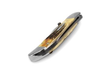 Image of Case Tru-Sharp Blade / Bonestag Handle Kickstart Assisted Opening Mid-Folding Hunter, 4 in closed, 65314