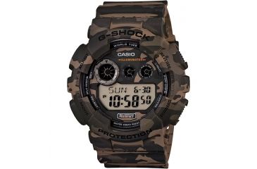 Image of Casio Tactical G-Shock Digital Camo Watch GD120CM-5