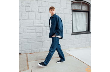 Image of Casio G-Shock Mens Analog-Digital Movement Watch, 55 mm Case Diameter, Resin, Black, Bio-based Resin, GA-010-1A1CR