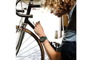 Image of Casio G-Shock Mens Analog-Digital Movement Watch, 55 mm Case Diameter, Resin, Blue, Bio-based Resin, GA-010-2ACR