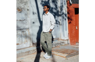 Image of Casio G-Shock Mens Digital Movement Watch, 52 mm Case Diameter, Resin, Black, Bio-based Resin, GD-010-1A1CR