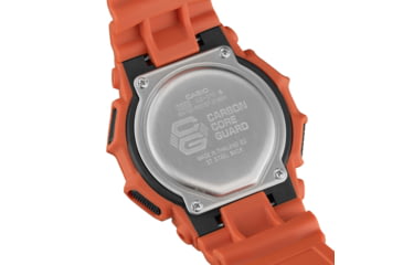 Image of Casio G-Shock Mens Digital Movement Watch, 52 mm Case Diameter, Resin, Red, Bio-based Resin, GD-010-4CR