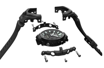 Image of Casio G-Shock Mens Move Analog-Digital Watch w/Bluetooth Connect/Step Tracker, 49 mm Case Diameter, Resin, Black, Bio-based Resin, GBA-950-1ACR