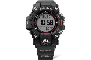 Image of Casio G-Shock Mudman Triple-Sensor Solar Power Watch - Mens, Black, GW9500-1