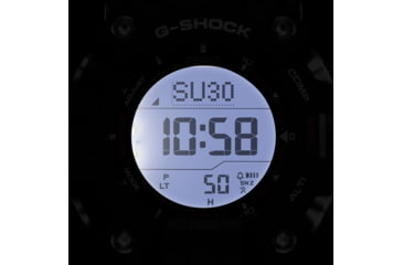 Image of Casio G-Shock Mudman Triple-Sensor Solar Power Watch - Mens, Black, GW9500-1