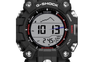 Image of Casio G-Shock Mudman Triple-Sensor Solar Power Watch - Mens, Black, GW9500-1