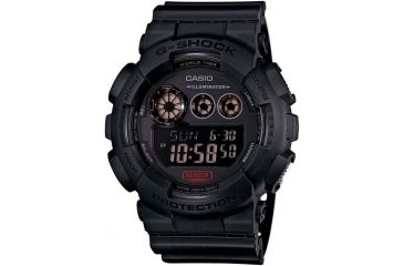 Image of Casio Tactical Military Series G-Shock GD120 Auto LED Watch, Black GD120MB-1