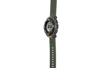 Image of Casio Outdoor Casio Pro Trek Solar Watch Triple Sensor Watching Featuring an Altimeter, Barometer, Digital Compass, Thermometer and 100M WR - Mens, Green, One Size, PRG340-3