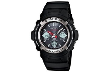 Image of Casio Outdoor G-Shock Mens Analog &amp; Digital Watch, Black AWGM100-1ACR