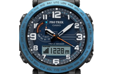 Image of Casio PRO TREK Tough Solar Triple Sensor Watch - Mens, Blue, PRG601YB-2