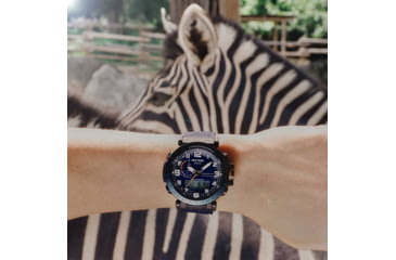 Image of Casio PRO TREK Tough Solar Triple Sensor Watch - Mens, Blue, PRG601YB-2