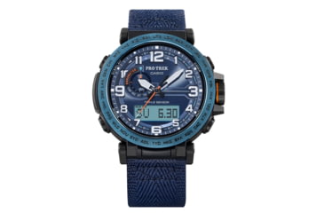 Image of Casio PRO TREK Tough Solar Triple Sensor Watch - Mens, Blue, PRG601YB-2