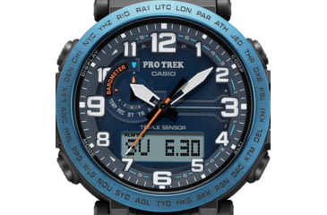 Image of Casio PRO TREK Tough Solar Triple Sensor Watch - Mens, Blue, PRG601YB-2