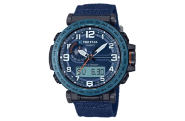 Image of Casio PRO TREK Tough Solar Triple Sensor Watch - Mens, Blue, PRG601YB-2
