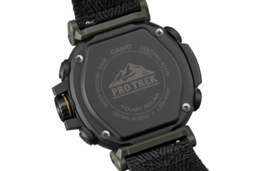 Image of Casio PRO TREK Tough Solar Triple Sensor Watch - Mens, Green, PRG601YB-3