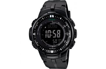 Image of Casio ProTrek Solar/Atomic Triple Sensor Ver3, Black, small PRW3000-1A