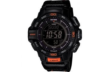 Image of Casio Tactical ProTrek Tough Solar Triple Sensor Ver. 3, Black, small PRG270B-1