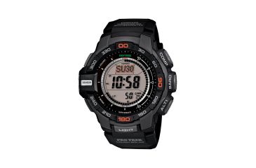 Image of Casio ProTrek Tough Solar Triple Sensor Watch, Black, small PRG270-1