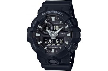 Image of Casio Tactical G-Shock XL Analog-Digital Watch, Black, Adjustable, GA700-1B