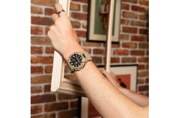 Image of Casio Tactical G-Shock Analog-Digital 10-Year Battery Watch - Mens, Tan, One Size, GA-010-5ACR