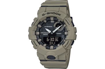 Image of Casio Tactical G-Shock Ani-Digi Power Trainer Watch, Tan, GBA800UC-5A