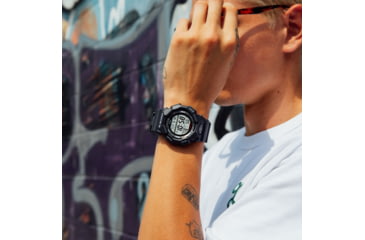 Image of Casio Tactical G-Shock Classic 10-Year Battery Digital Watch - Mens, Black, One Size, GD-010-1CR