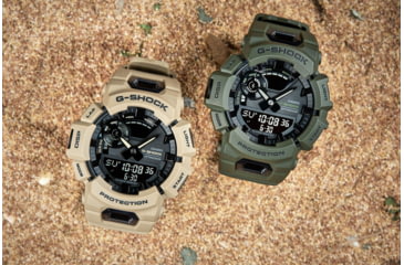 Image of Casio Tactical G-Shock Move Analog-Digital Step-Tracker Watch, Green, One Size, GBA900UU-3A