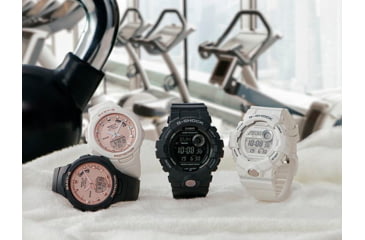 Image of Casio Tactical G-Shock Power Trainer Watch, Black, One Size, GBD800-1B