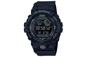 Image of Casio Tactical G-Shock Power Trainer Watch, Black, One Size, GBD800-1B