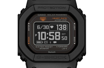 Image of Casio Tactical G-shock/vlc Distribution DWH56001 G-Shock Move Series Fitness Tracker Black Size 145-215mm, Black, 145-215mm, DWH56001