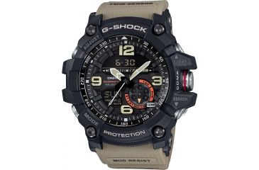 Image of Casio Tactical Master of G, Mudmaster Watch, Brown Band, Brown, GG1000-1A5