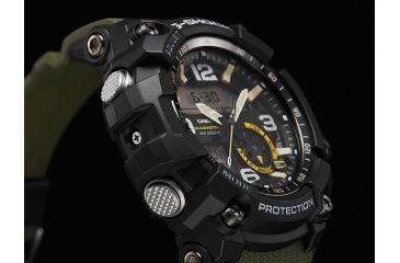 Image of Casio Tactical Master of G, Mudmaster Watch, Green Band, Green, GG1000-1A3