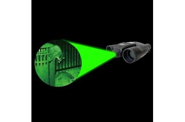 Image of 10x32mm Day/Night Green Laser Roof Prism Binocular and Case,Black