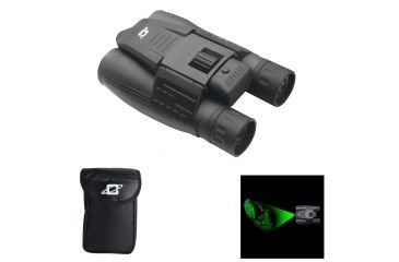 Image of 12x32mm Day/Night Green Laser Roof Prism Binocular and Case,Black