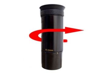 Image of Cassini 6.8mm to 16mm Zoom Telescope Eyepiece, w/50-40 degree FOV, Black, 1.25in Z 68 - 16