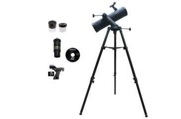 Image of Cassini C-13MP 640mm x 102mm Tracker Telescope w/1.3MP Digital Camera Kit, Black, NSN N, FH-102-C-13MP