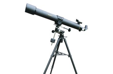 Image of Cassini C-90080EQ1 900mm x 80mm EQ1 Mount Refractor Telescope w/1.3MP Digital Camera Kit, Black, NSN N, C-90080EQ1C13MP