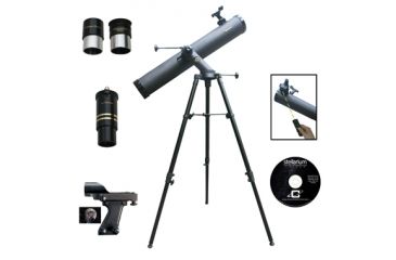 Image of Cassini 1000mm X 120mm ELECTRONIC Astronomical TRACKER Telescope, Charcoal C-1000120TREF