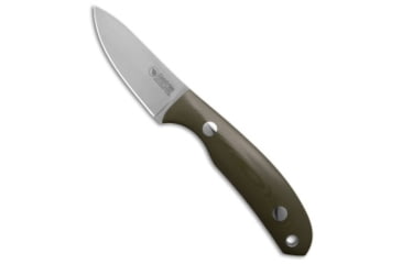 Image of Casstrom Casstrom Safari Mini Hunter Fixed Blade Knife Olive Green G-10 2.6" Satin, Green, Sandvik 14C28N, adult, BHQ-202568