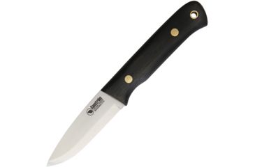 Image of Casstrom Woodsman Bog Oak Fixed Blade Knife, 3.5in, Bohler K720 Steel, Standard Edge, Satin, Wood Handle CI10829