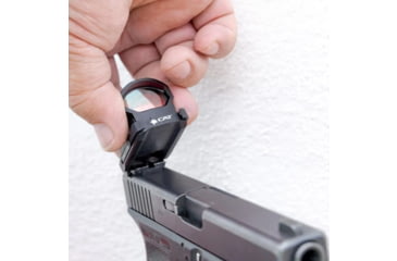 Image of CAT Devices Gen3 Duty Magnetic Mounting System Adapter Plate, Glock slide 25.5mm, RMR, Black, CATMM3G02