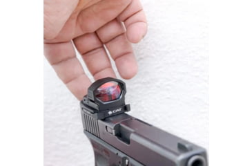 Image of CAT Devices Gen3 Duty Magnetic Mounting System Adapter Plate, Glock slide 25.5mm, RMR, Black, CATMM3G02