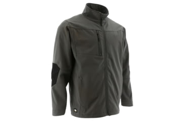 Image of Caterpillar Grid Fleece Bonded Softshell Jacket - Men's, 2XL, Magnet, 1040003-12669-2XL