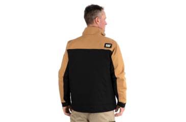 Image of CAT Insulated Utility Jacket - Mens, Black/Bronze, 2XL, 1310132-12949-2XL