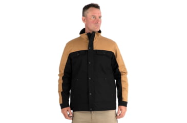 Image of CAT Insulated Utility Jacket - Mens, Black/Bronze, 2XL, 1310132-12949-2XL