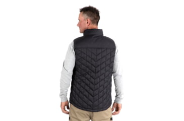 Image of CAT Lightweight Insulated Vest - Mens, Black/Charcoal, L, 1320055-12896-L