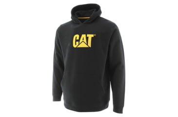 Image of Caterpillar Midweight Hooded Sweatshirt - Men's, Extra Large, Black, 1050009-10158-XL