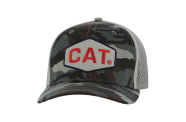 Image of Caterpillar Patch Snapback Cap, Woodland Camo, 1090023-11093-OS